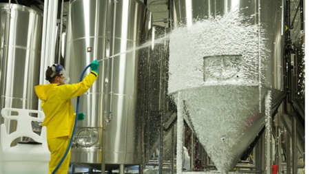 Что делать, если пенная станция низкого давления образует эмульсию вместо пены?